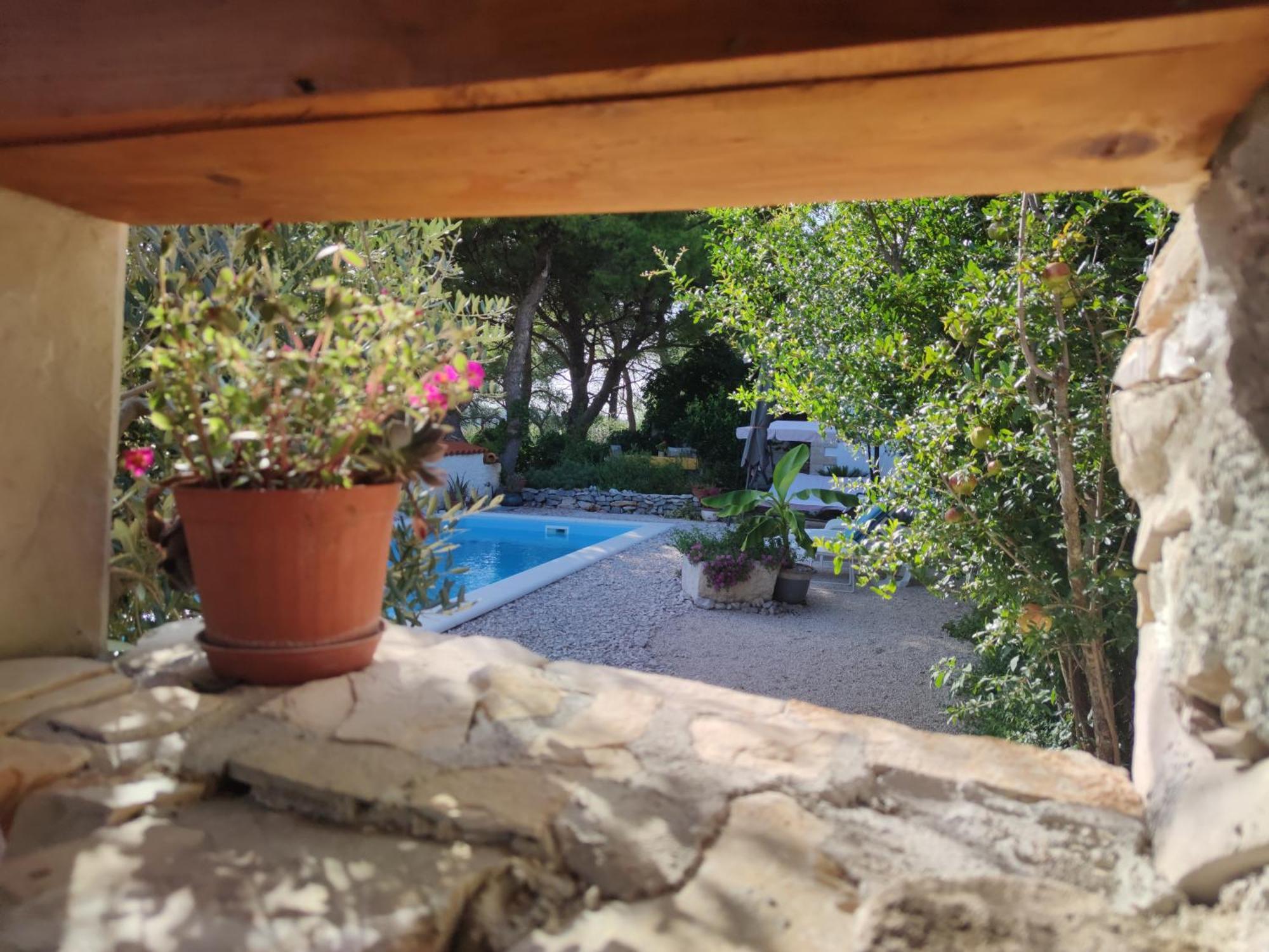 Vacation House Milka Milna  Ngoại thất bức ảnh